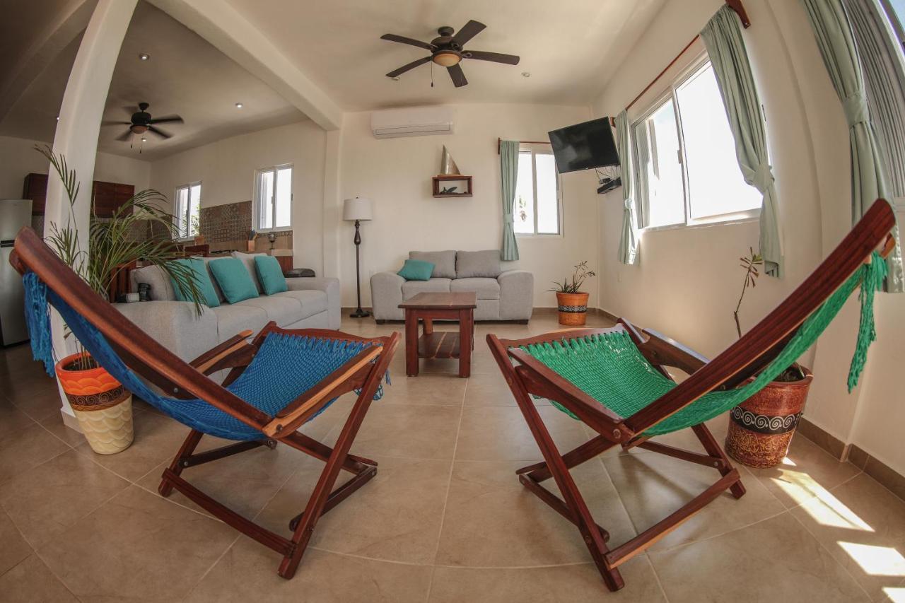 Caribbean Casa Blanca Appartement Xcalak Buitenkant foto